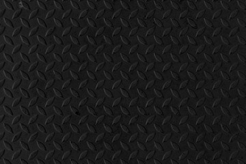 Black Diamond Steel Plate Floor pattern and seamless background
