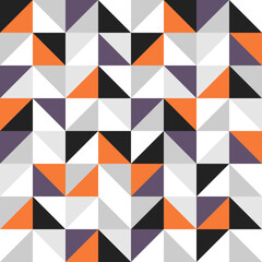 Colorful ethnic triangle pattern element with geometric shapes design, decorative for printing for background, wallpaper, carpet, floor, curtain, fabric or texture pattern in the local design.