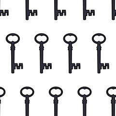 Graphic key pattern for your design and background