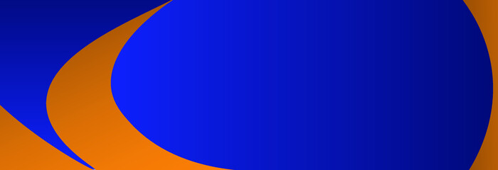 blue orange abstract blank backgrond.