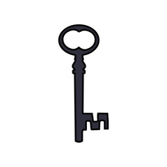 Graphic vector of key for your design 