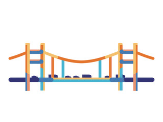Fatih Sultan Wire Bridge of Istanbul Icon