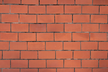 Background with red brick texture.