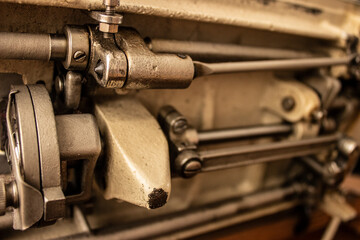 close up of an engine