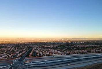 Tuinposter Las Vegas from the air © John