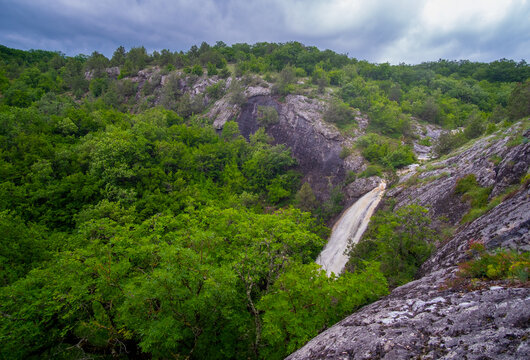 Waterfall in Baydar valley