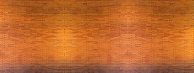 Red brick wall. Texture of old dark brown and red brick wall background.