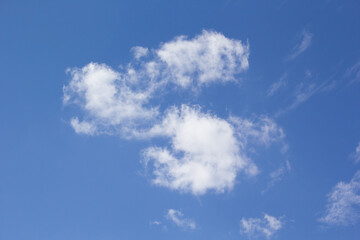 blue sky with clouds