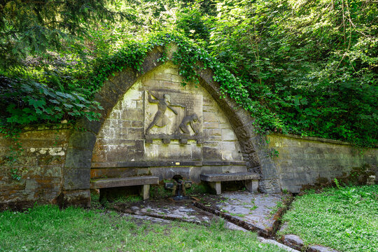 Siegfriedbrunnen bei Odenheim