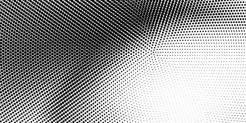 Halftone monochrome texture with dots. Minimalism, vector. Background for posters, websites, business cards, postcards, interior design.