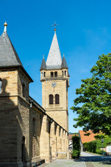 Obraz premium Pfarrkirche St Cäcilia in Östringen