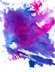 Abstract Watercolour Background on Textured Paper handmade with Acrylic Inks high quality