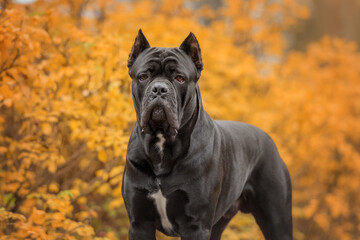 Cane Corso in the park