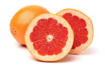 grapefruit isolated on white background