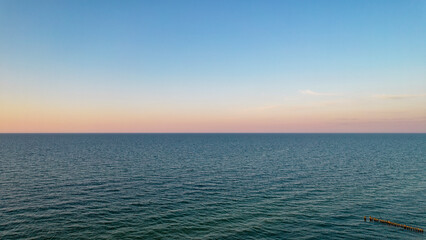 Baltic Sea - beautiful Polish coast.