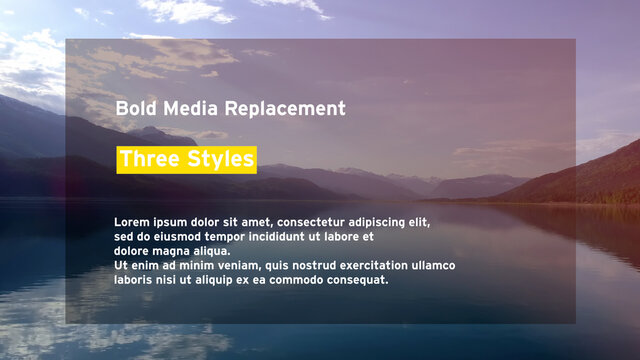 Bold Box Media Replacement