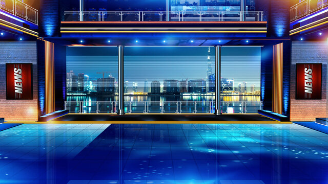 News Anchor Background Images Browse 59 955 Stock Photos Vectors