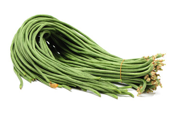 Cowpea on white background