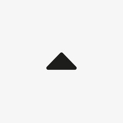 Scrolling up arrow sign icon. Swipe up button for web and mobile UI design.