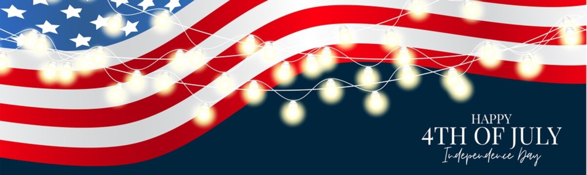 Download 26 051 Best Happy 4th Of July Banner Images Stock Photos Vectors Adobe Stock