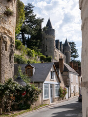 Montrésor, plus beau village de France et son château, Indre et Loire, Pays de la Loire, France