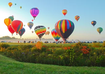 Poster hete lucht ballonnen © Jim Lozouski