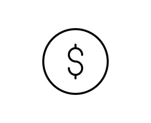 Finance line icon