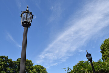 Cielo y farol