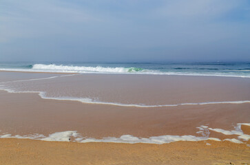 Beautiful beach in Aveiro