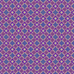 Color pattern texture. Colorful ornamental graphic design. Mosaic ornaments. Pattern template. Vector illustration.