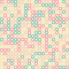 Abstract Geometric Pattern generative computational art illustration