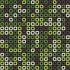 Abstract Geometric Pattern generative computational art illustration