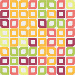 Abstract Geometric Pattern generative computational art illustration