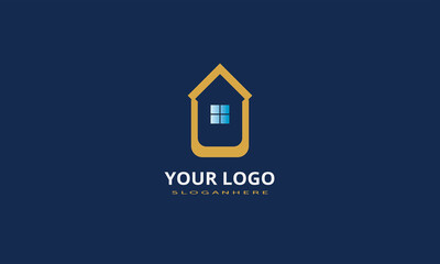 Real Estate Logo Design,Corporate logo for Social Media Post,Business Logo Vector,Home logo for Real Estate Agent or Agency,Modern Logo Design.
