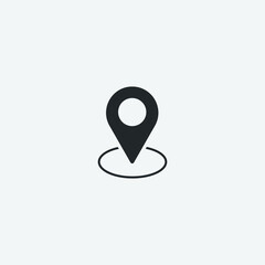 Location vector icon for web and design