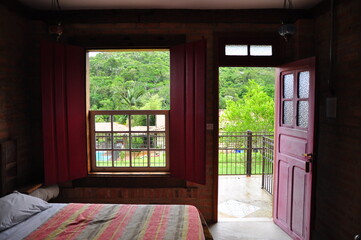 house with window