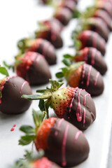 chocolate covered strawberries