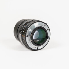 Lens on a white background.