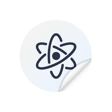 Atom - Sticker