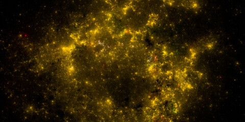 Banner Star field background . Starry outer space background texture . Colorful Starry Night Sky Outer Space background. 3D illustration
