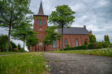 Nebel church, Dk. was built around the year 1200
