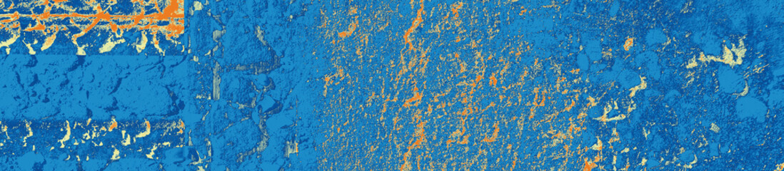 abstract blue, orange and light-green colors background for design