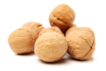 walnut isolated on white background