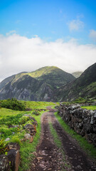 The landscape of Sao Jorge Island in the Azores © Jakub