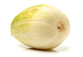 muskmelon on a white background