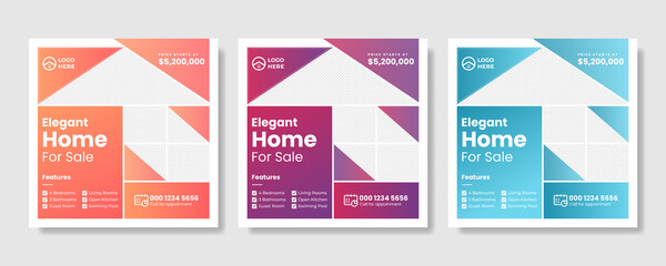 Real Estate Social Media Post & Web banner