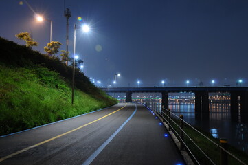 Fototapeta premium night view of seoul