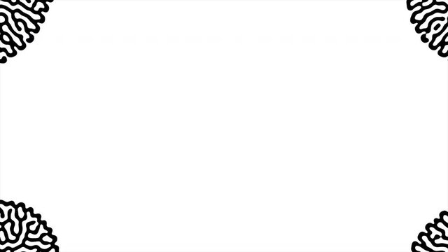 Reaction diffusion organic growing pattern. Cell division science background.