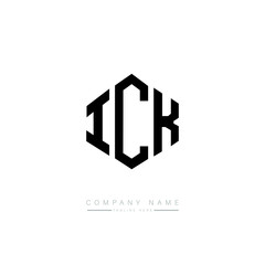ICK letter logo design with polygon shape. ICK polygon logo monogram. ICK cube logo design. ICK hexagon vector logo template white and black colors. ICK monogram. ICK business and real estate logo. 