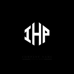 IHP letter logo design with polygon shape. IHP polygon logo monogram. IHP cube logo design. IHP hexagon vector logo template white and black colors. IHP monogram. IHP business and real estate logo. 